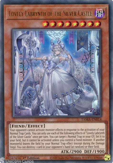 TAMA EN014 Lovely Labrynth Of The Silver Castle Ultra Rare 1st Edition