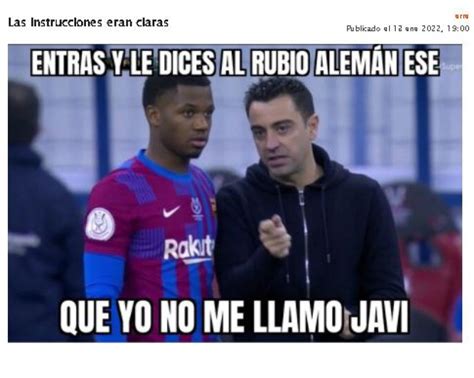 Los Memes Más Divertidos De La Supercopa De España