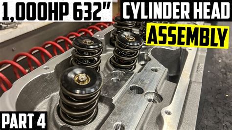 1 000HP N A 632 Valve Spring Pressure Cylinder Head Assembly