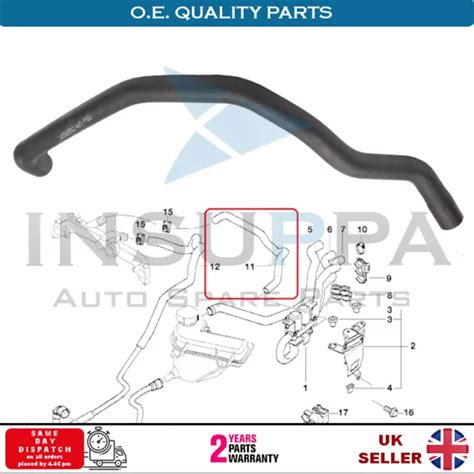 Radiateur Tuyau Pour Bmw X E I Is Eur