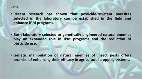 Genetica Of Ideal Traits In Biocontrol Agents For Introgressing And For