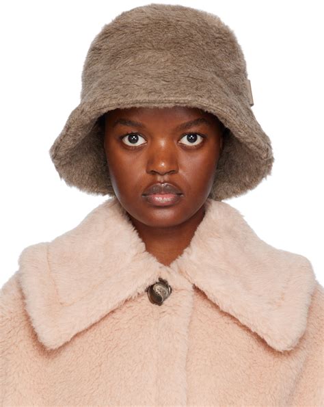 Brown Figura Hat By Max Mara On Sale