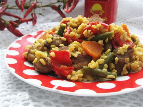 Булгур с мясом и овощами | Рецепты на любой вкус | Дзен