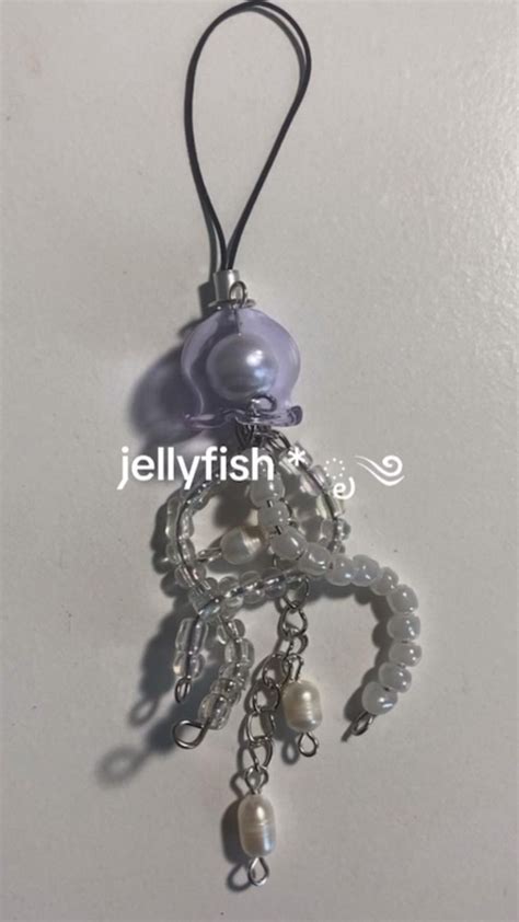 Iisadoracharms On Etsy Jellyfish Braided Bracelet Diy Diy Jellyfish