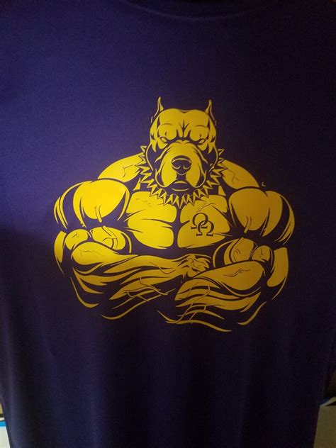 Omega Psi Phi Work Owt Shirt Etsy