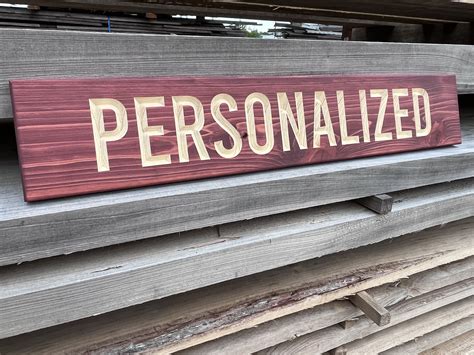 Customize, Personalize, One Line Text, Wood, Sign, Gifts - Etsy
