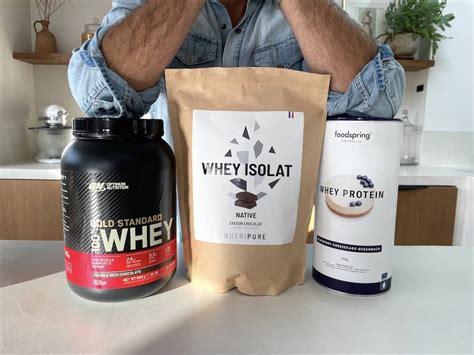 Meilleure Whey Lavis Dun Di T Ticien Marques Test Es