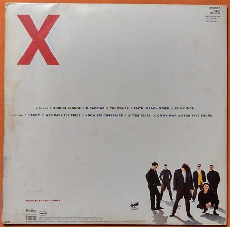 Lp Inxs X Encarte Suicide Blonde Nacional Vinil Mercadolivre