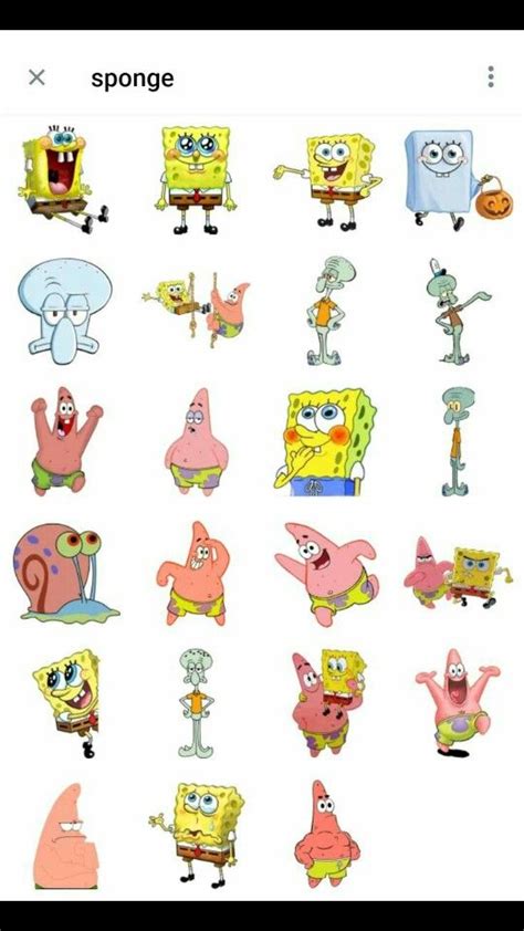 Stickrs Bob Esponja In A Artofit