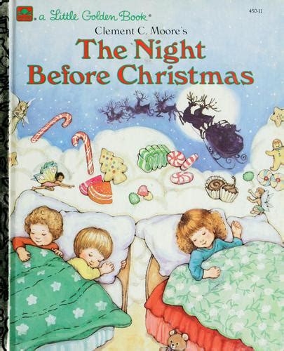 Clement C Moores The Night Before Christmas 1987 Edition Open Library