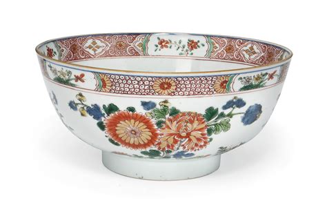 A Chinese Famille Verte Bowl Kangxi Period Christie S