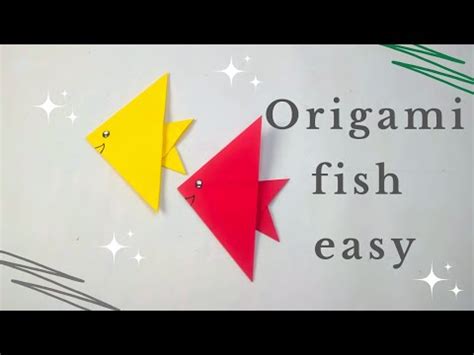 Origami Flying Fish How To Make Paper Fish Creating Paper Fish