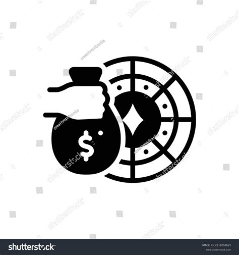 Vector Black Icon Stake Stock Vector (Royalty Free) 2211058625 ...