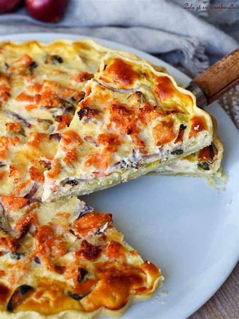 Quiche à la truite fumée moules à la ricotta Lolo et sa tambouille