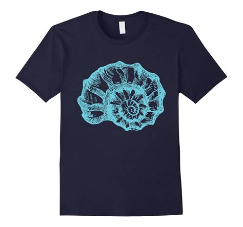 Shell T Shirt Ammonite Fossil Marine Ocean Nautilus Tee 4lvs 4loveshirt