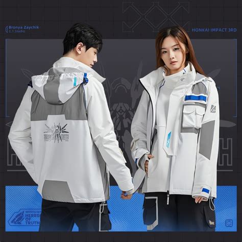 Herrscher Of Truth Series Jacket White Model Size M Honkai Impact