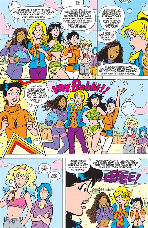 Betty And Veronica Friends Forever Beach Party Preview First Comics News