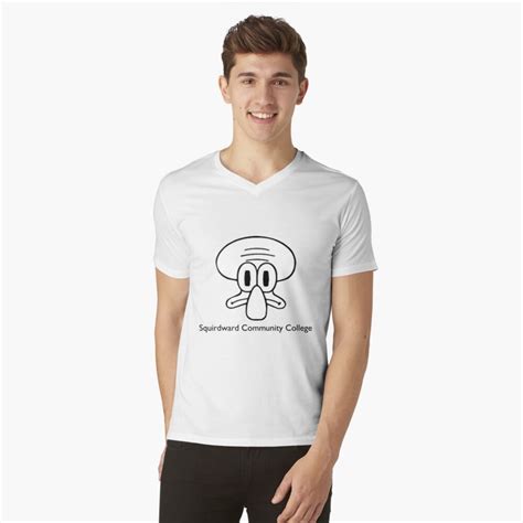 "Squidward Community College" T-shirt by Veter | Redbubble