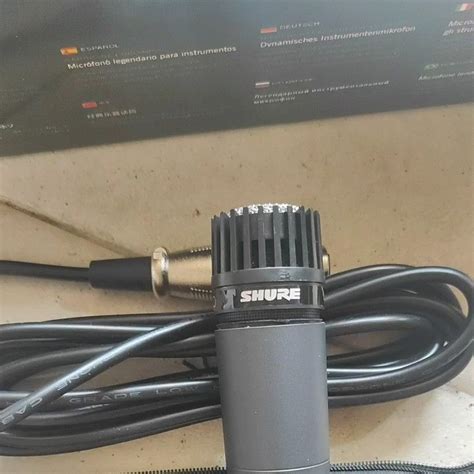 MICROPHONE INSTRUMENT SHURE SM57 LEGENDARY INSTRUMEN MIKROPON SM 57