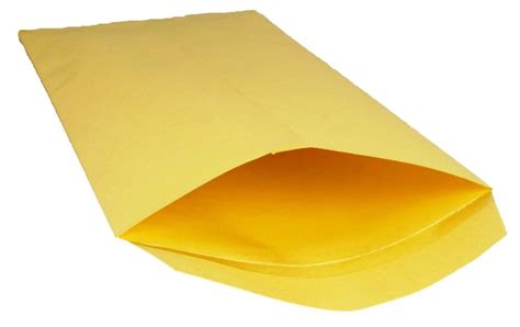 Paper Plain Yellow Laminated Envelope 16 X 12 Readymade Size 16 12