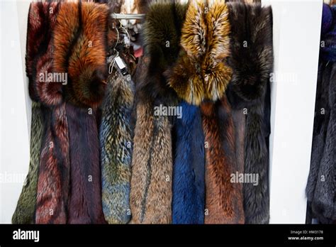 The Mifur Milan Luxury Fair Details Of Fashion Furs Over Mannequins