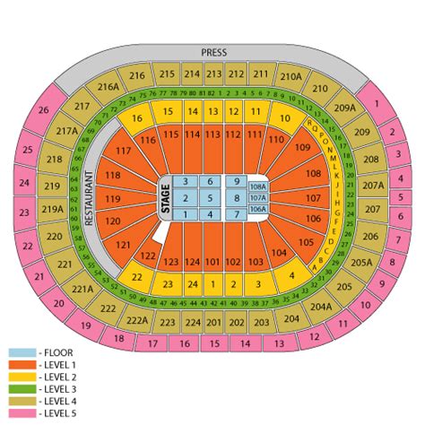 21 Unique Wells Fargo Center Seating Chart Concert