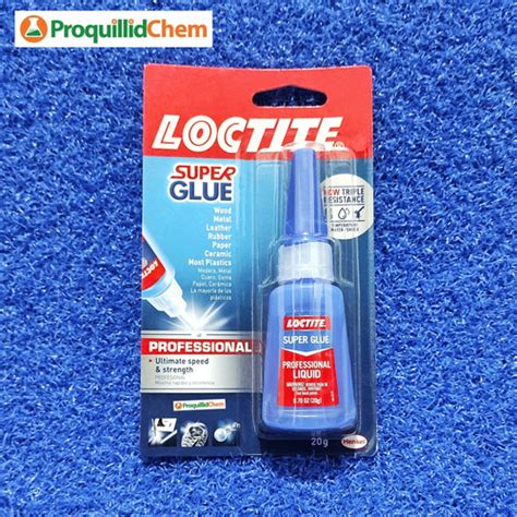 Jual LOCTITE SUPER GLUE PROFESSIONAL LIQUID LEM KULIT PLASTIK KARET