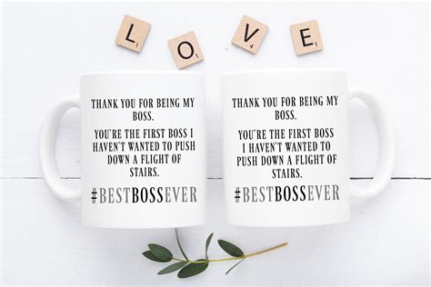 Funny Boss Gift Funny Boss Mug Customizable Mug | Etsy