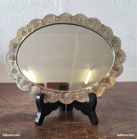 ANCIEN MIROIR MARIAGE En Argent Massif 900 Ottoman EUR 180 00 PicClick FR