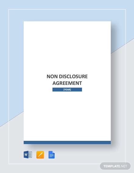 Non Disclosure Agreement 24 Examples Format PDF