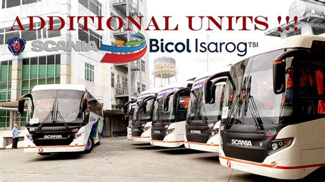 Additional Scania Units Of Bicol Isarog Youtube