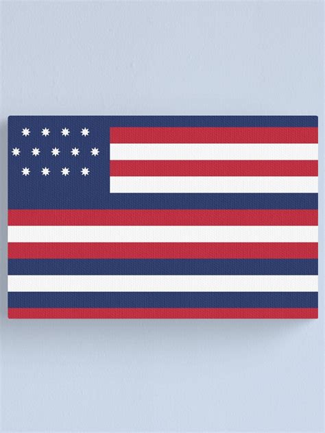 "The Serapis (Serapis Flag, also known as John Paul Jones flag)" Canvas ...