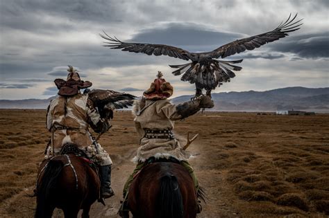 Lesson Of The Day ‘on Horseback Among The Eagle Hunters And Herders Of