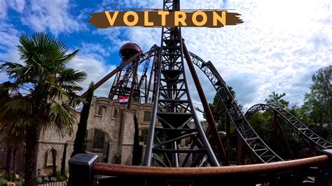 Voltron On Ride First Row 4K POV Europa Park YouTube