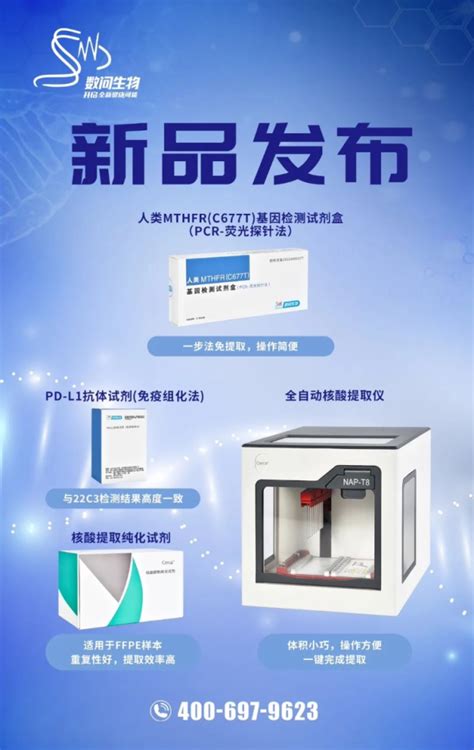 喜报频传 数问生物多款新品即将隆重上市 Shuwen Biotech