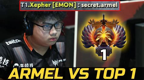 Armel Vs Top Mmr Sea Armel Vs Mmr Nothingtosay Dota Youtube