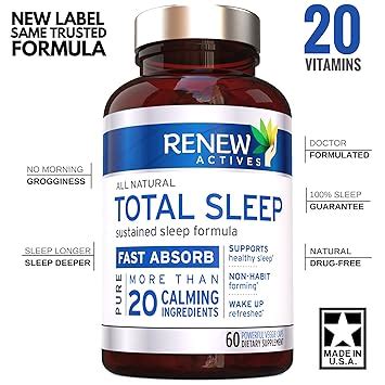 Amazon All Natural Sleep Aid Supplement Non Habit Forming