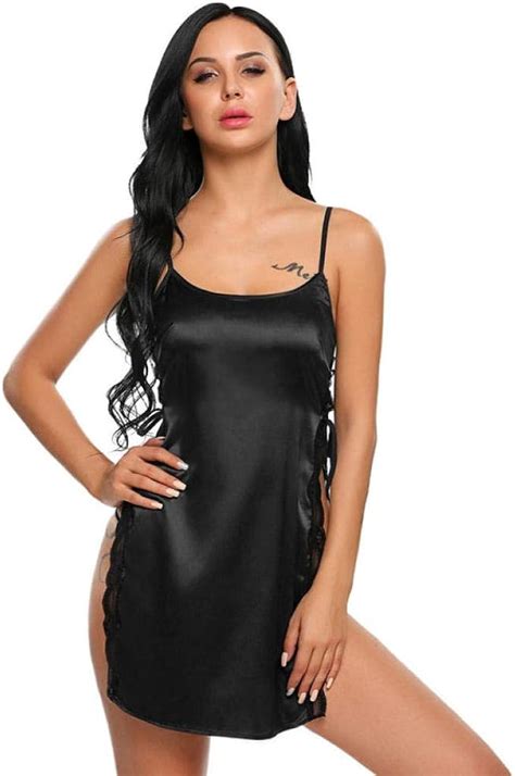XQTX Sex Unterwäsche Unterwäsche Dessous Für Damen Frauen Exotic Nightgown Damen Silk Lace