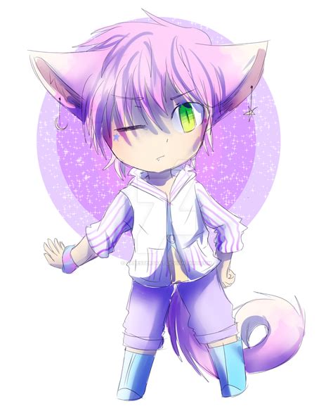 Collab Wolf Chibi Boy By Gabestersart On Deviantart