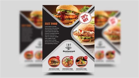 Volantes Publicitarios Promocionales Para Restaurantes 【volantes Wilson】