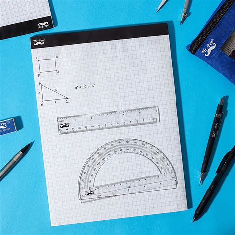 Buy Mr Pen Graph Paper Grid Paper 22 Sheet Papers 4x4 4 Squares
