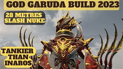 This Warframe Garuda Prime Nuke Build Is Insane Youtube