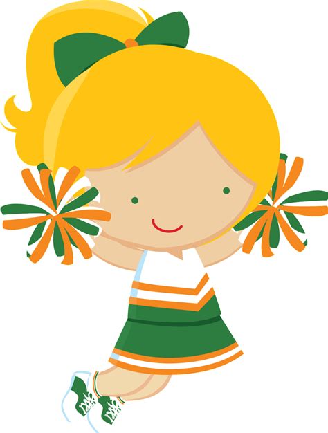 Download Clipart Kid Cheerleader Lider De Torcida Brasil Png