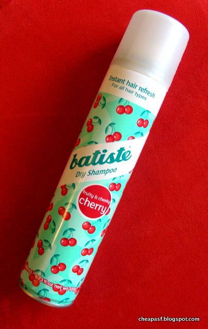 brutally honest beauty: My favorite dry shampoo: Batiste Cherry