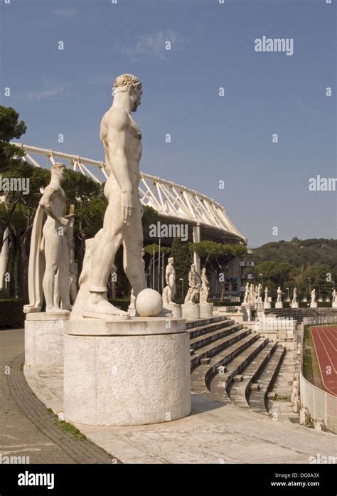 Stadio Dei Marmi Foro Italico Rome Italy Stock Photo Alamy