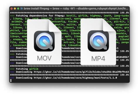 How To Convert Mov To Mp On Mac Free With Ffmpeg