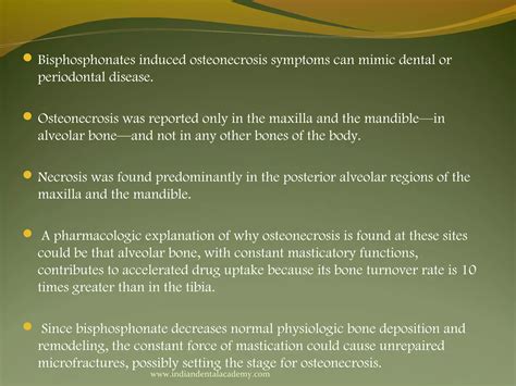bisphosphonates and orthodontics clinical implications. | PPT