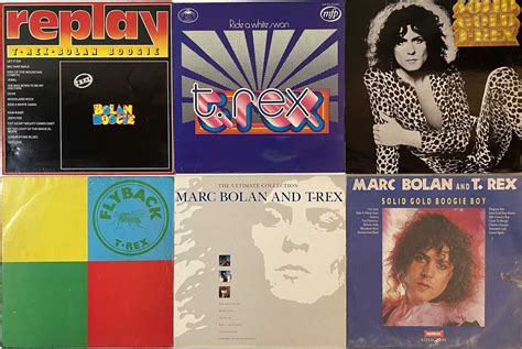 Lot 673 T Rex Marc Bolan Lp 7 Collection