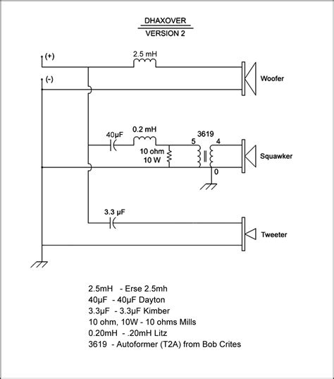 Diy New La Scala Crossover 2 Channel Home Audio The Klipsch Audio