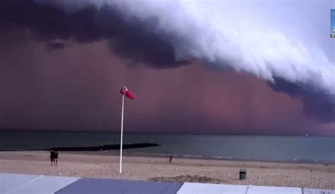 Belgium Storm Video Goes Viral